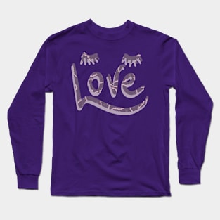 Purple love Long Sleeve T-Shirt